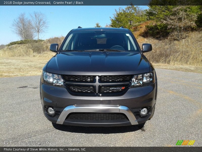 Granite Pearl / Black 2018 Dodge Journey Crossroad