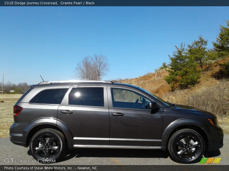 Granite Pearl / Black 2018 Dodge Journey Crossroad