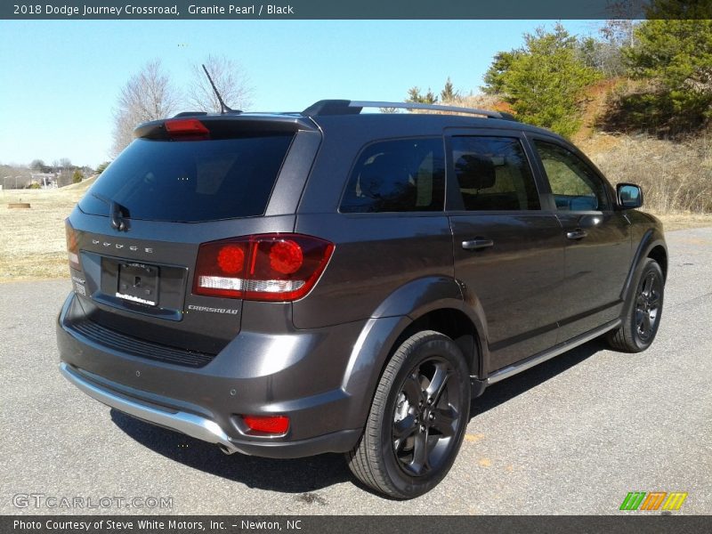 Granite Pearl / Black 2018 Dodge Journey Crossroad