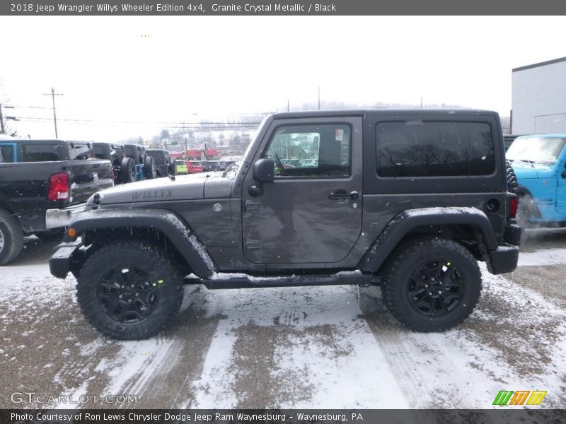  2018 Wrangler Willys Wheeler Edition 4x4 Granite Crystal Metallic
