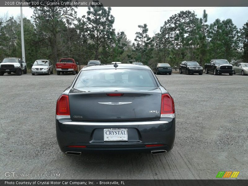 Granite Crystal Metallic / Black 2018 Chrysler 300 C