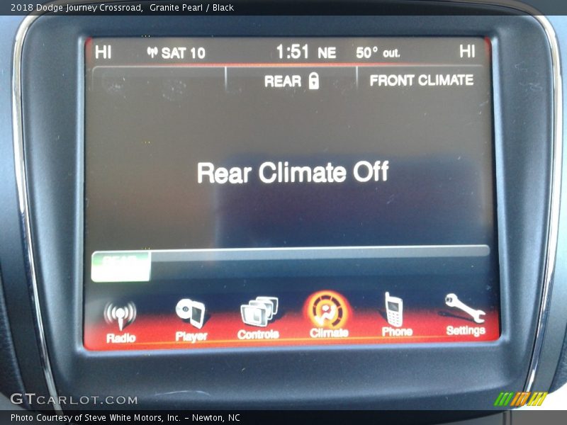 Granite Pearl / Black 2018 Dodge Journey Crossroad