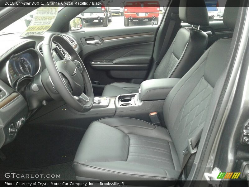 Granite Crystal Metallic / Black 2018 Chrysler 300 C