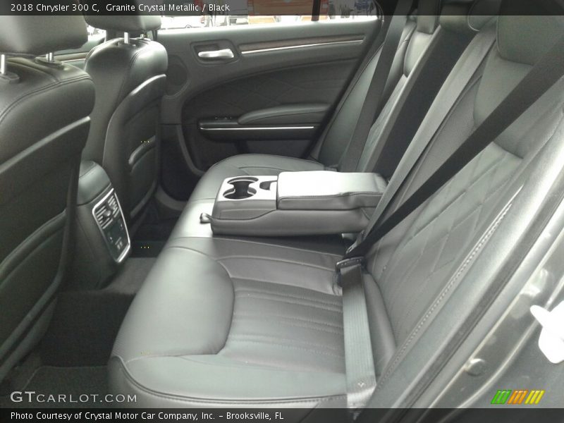 Granite Crystal Metallic / Black 2018 Chrysler 300 C
