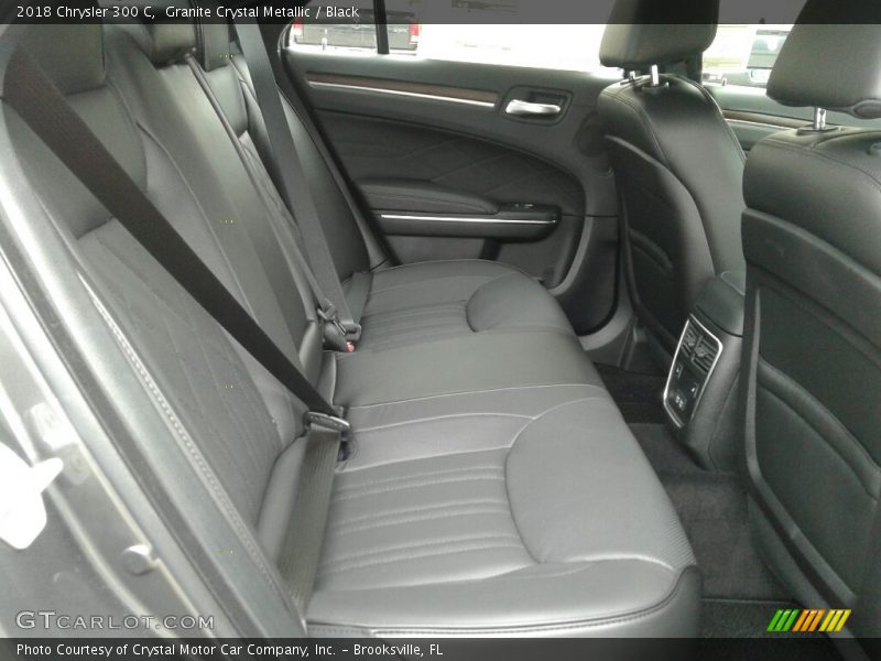 Granite Crystal Metallic / Black 2018 Chrysler 300 C