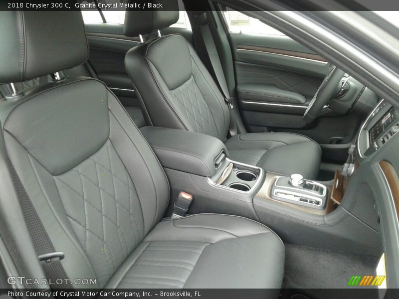Granite Crystal Metallic / Black 2018 Chrysler 300 C
