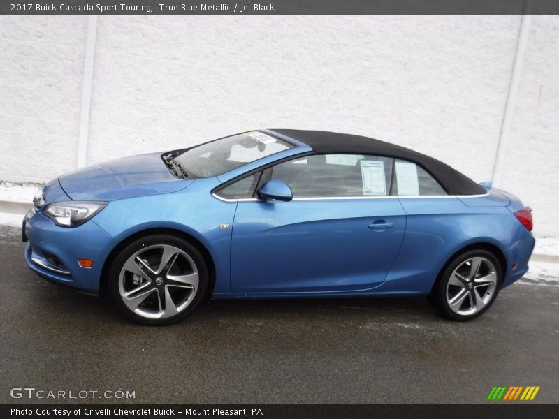 True Blue Metallic / Jet Black 2017 Buick Cascada Sport Touring