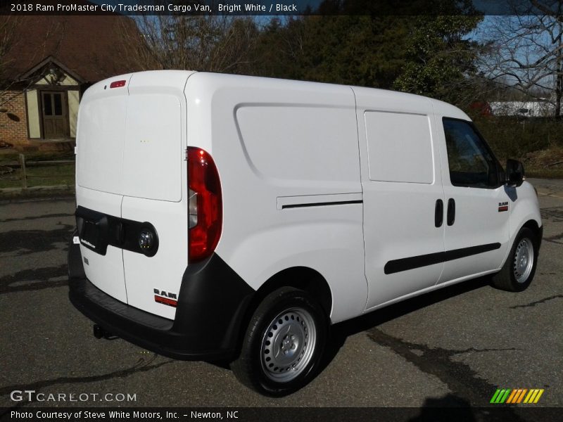 Bright White / Black 2018 Ram ProMaster City Tradesman Cargo Van