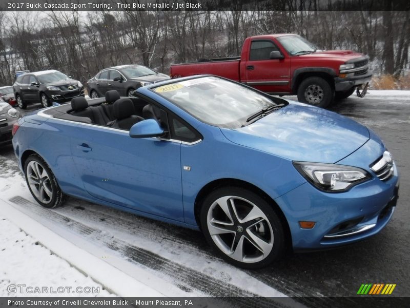 True Blue Metallic / Jet Black 2017 Buick Cascada Sport Touring