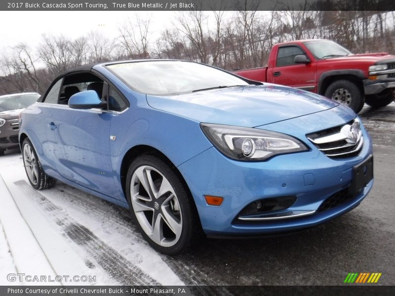 True Blue Metallic / Jet Black 2017 Buick Cascada Sport Touring