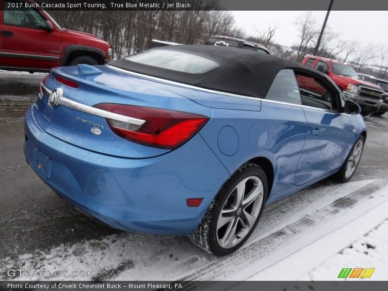 True Blue Metallic / Jet Black 2017 Buick Cascada Sport Touring