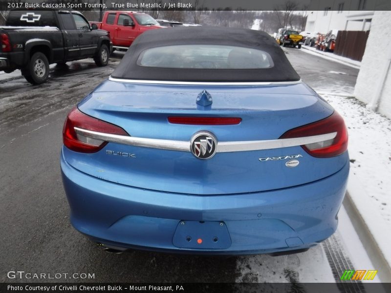 True Blue Metallic / Jet Black 2017 Buick Cascada Sport Touring