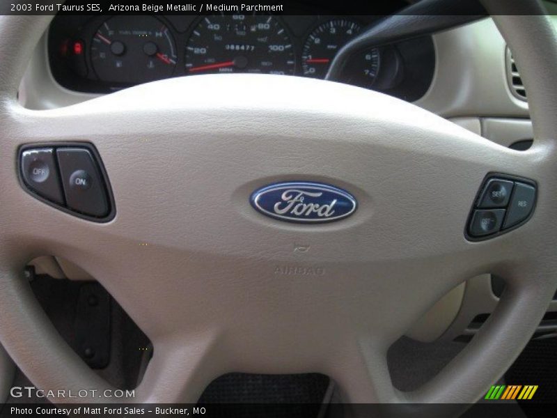 Arizona Beige Metallic / Medium Parchment 2003 Ford Taurus SES