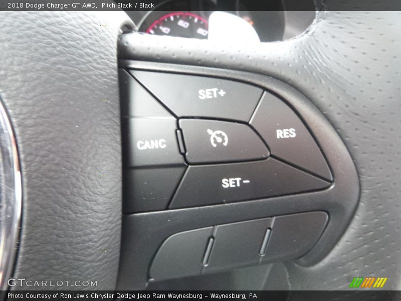 Pitch Black / Black 2018 Dodge Charger GT AWD