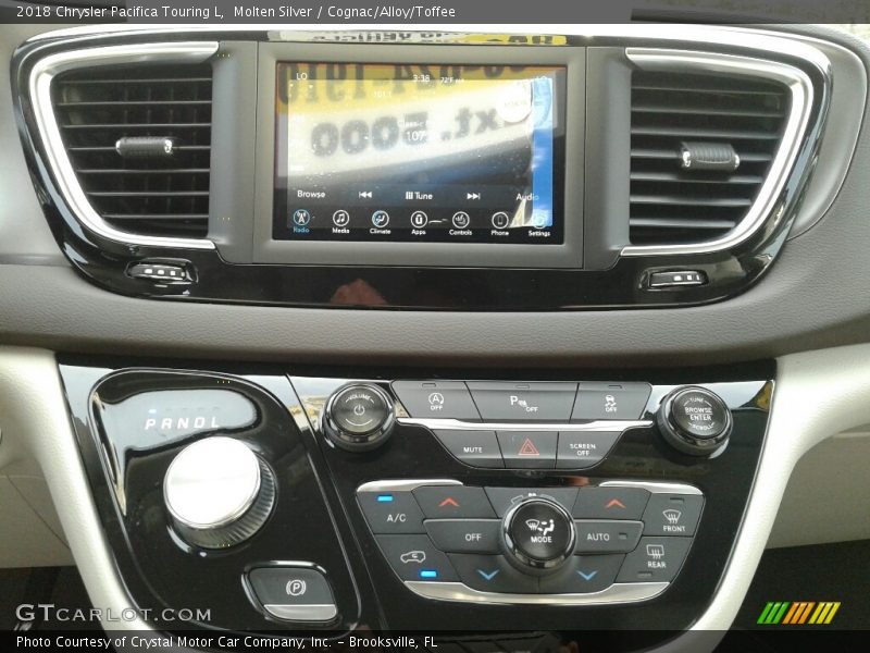 Molten Silver / Cognac/Alloy/Toffee 2018 Chrysler Pacifica Touring L