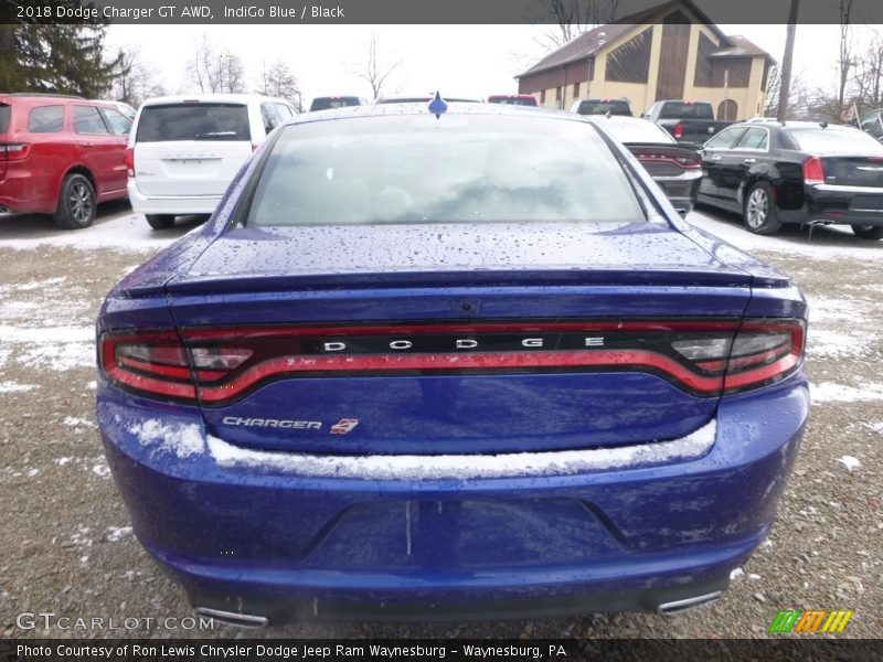 IndiGo Blue / Black 2018 Dodge Charger GT AWD