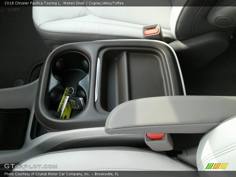 Molten Silver / Cognac/Alloy/Toffee 2018 Chrysler Pacifica Touring L