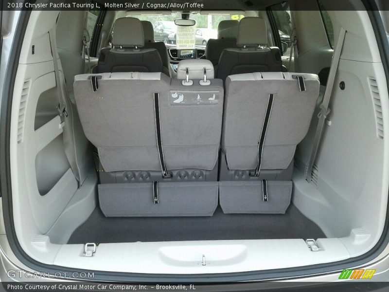 Molten Silver / Cognac/Alloy/Toffee 2018 Chrysler Pacifica Touring L