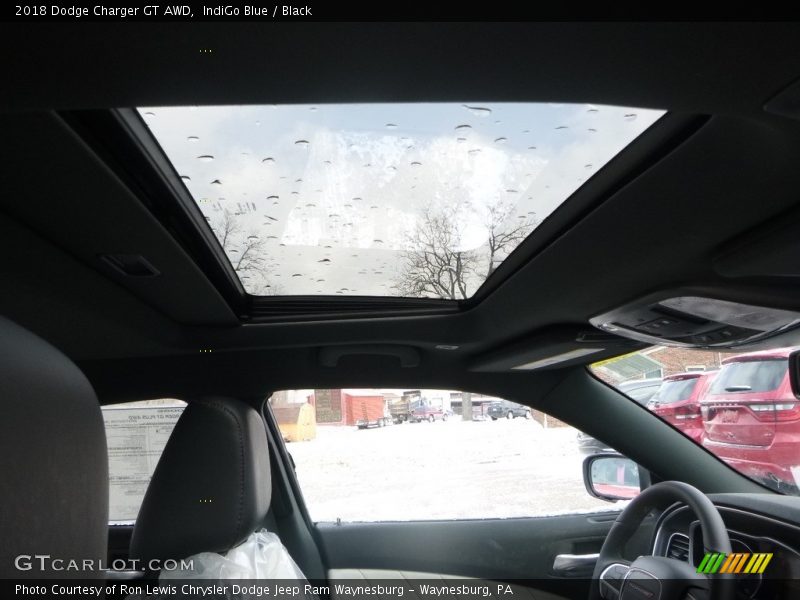 IndiGo Blue / Black 2018 Dodge Charger GT AWD