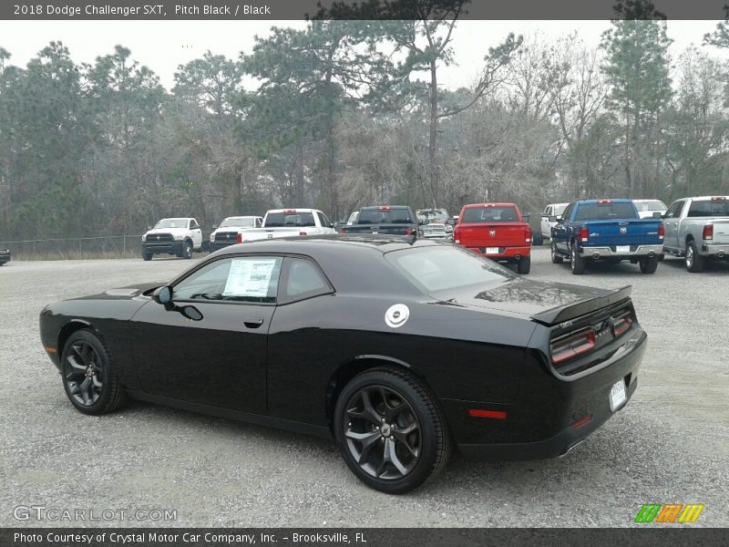 Pitch Black / Black 2018 Dodge Challenger SXT