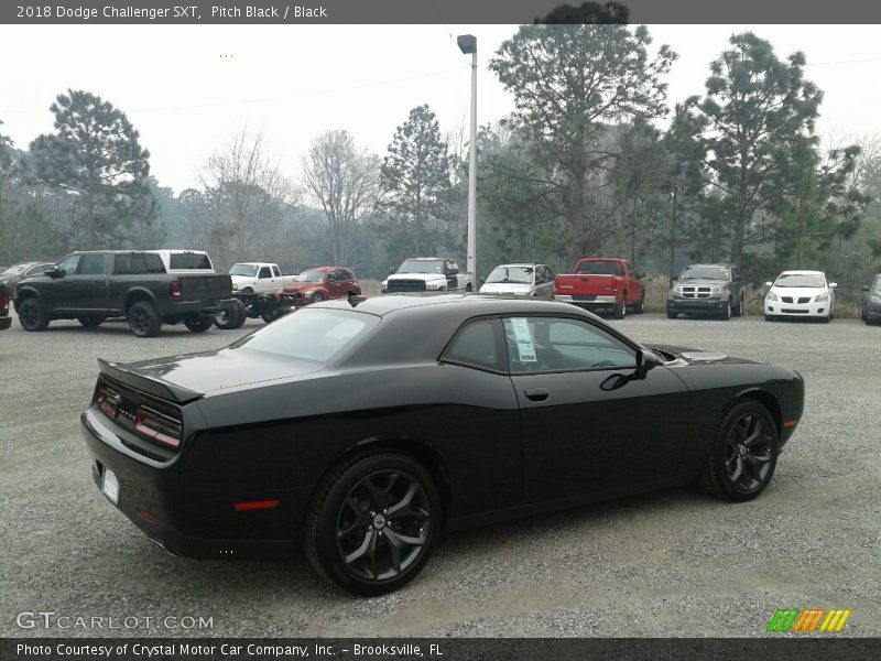 Pitch Black / Black 2018 Dodge Challenger SXT