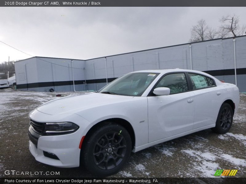 White Knuckle / Black 2018 Dodge Charger GT AWD
