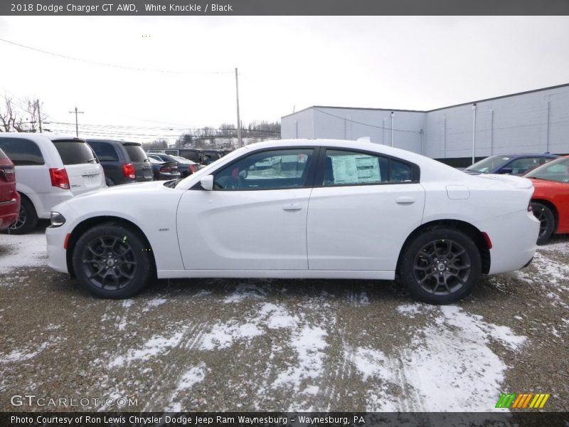 White Knuckle / Black 2018 Dodge Charger GT AWD