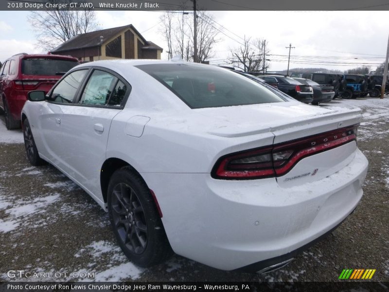 White Knuckle / Black 2018 Dodge Charger GT AWD