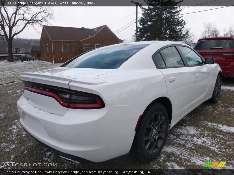 White Knuckle / Black 2018 Dodge Charger GT AWD