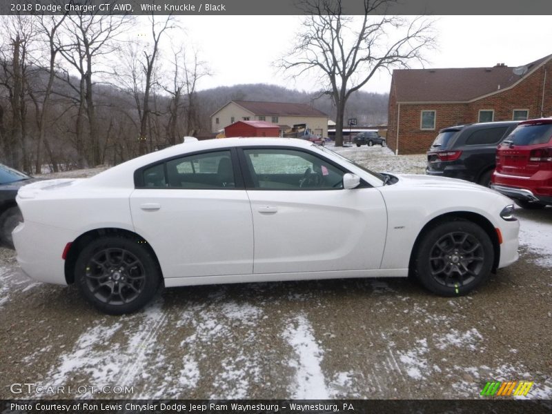 White Knuckle / Black 2018 Dodge Charger GT AWD