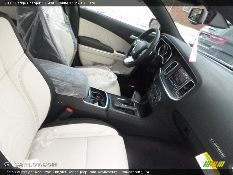 White Knuckle / Black 2018 Dodge Charger GT AWD