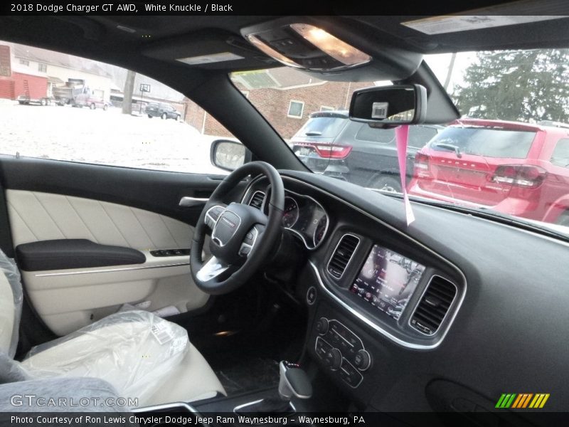 White Knuckle / Black 2018 Dodge Charger GT AWD