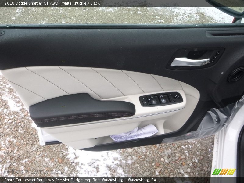 White Knuckle / Black 2018 Dodge Charger GT AWD