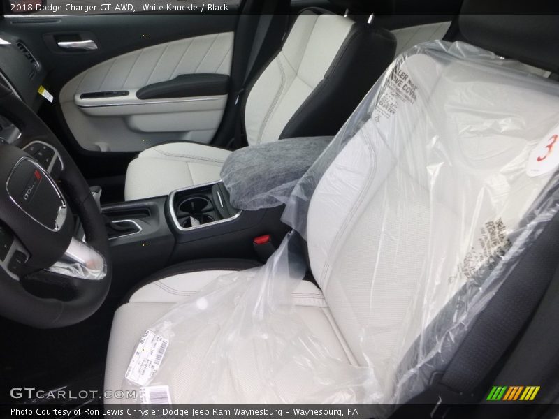 White Knuckle / Black 2018 Dodge Charger GT AWD