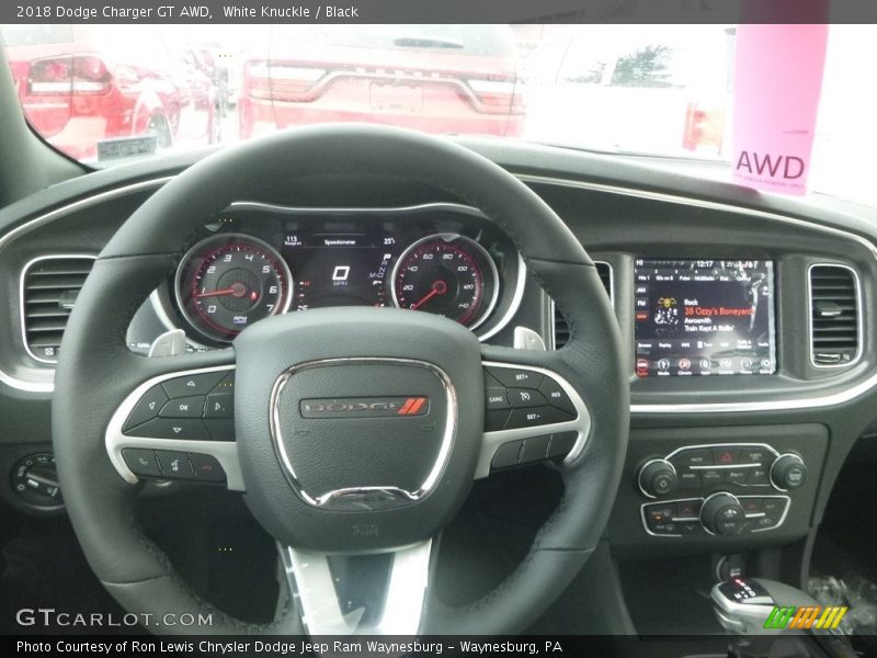White Knuckle / Black 2018 Dodge Charger GT AWD