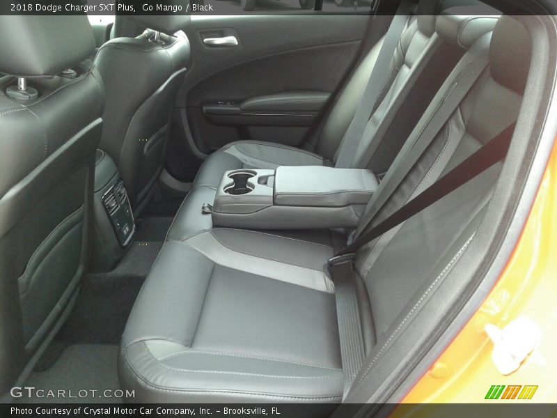 Go Mango / Black 2018 Dodge Charger SXT Plus