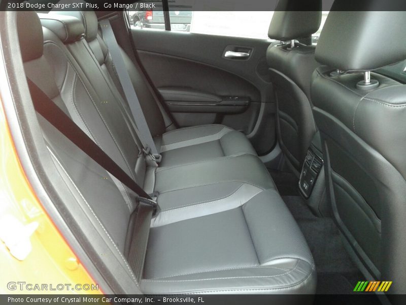 Go Mango / Black 2018 Dodge Charger SXT Plus