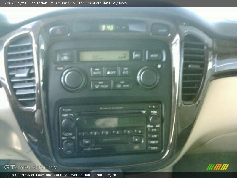 Millennium Silver Metallic / Ivory 2002 Toyota Highlander Limited 4WD