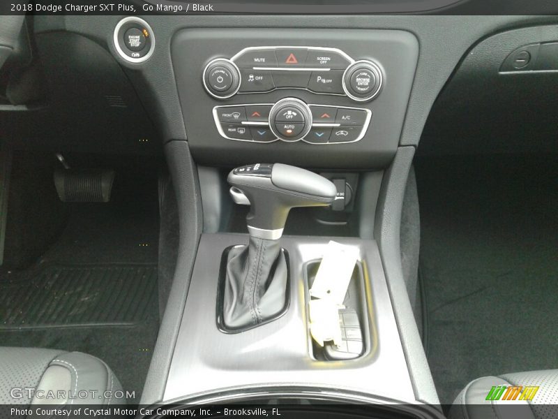 Go Mango / Black 2018 Dodge Charger SXT Plus
