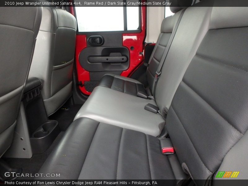 Flame Red / Dark Slate Gray/Medium Slate Gray 2010 Jeep Wrangler Unlimited Sahara 4x4