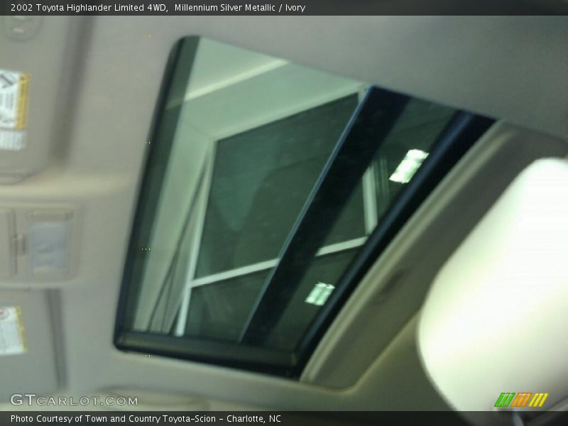 Millennium Silver Metallic / Ivory 2002 Toyota Highlander Limited 4WD