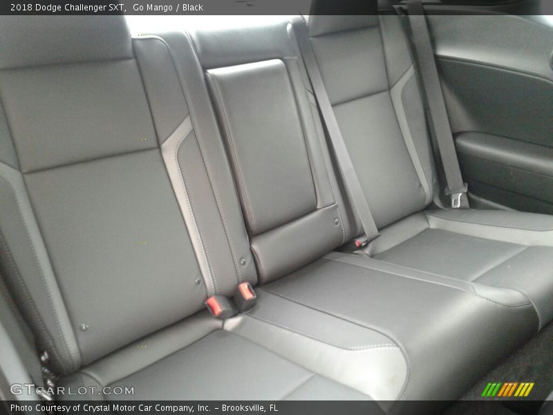 Go Mango / Black 2018 Dodge Challenger SXT