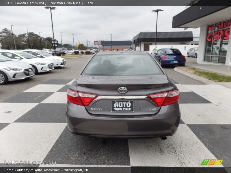 Predawn Gray Mica / Black 2015 Toyota Camry XSE