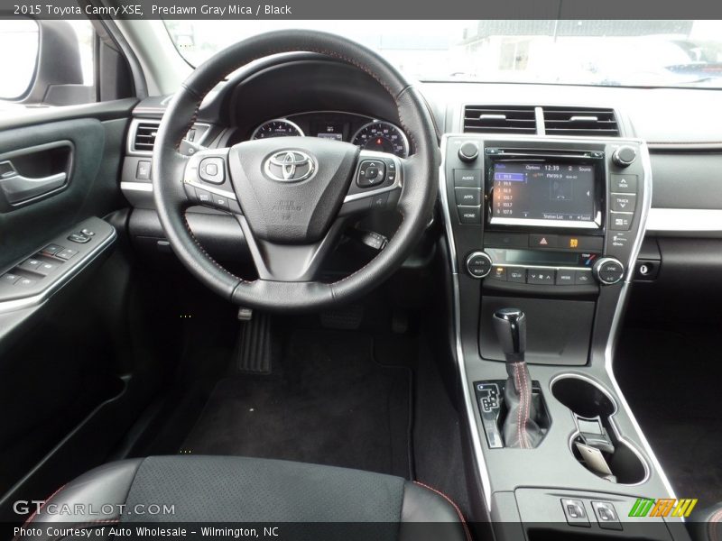 Predawn Gray Mica / Black 2015 Toyota Camry XSE