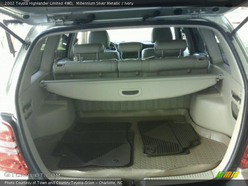 Millennium Silver Metallic / Ivory 2002 Toyota Highlander Limited 4WD