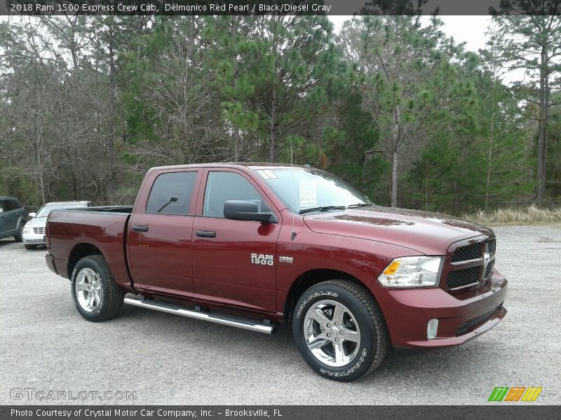 Front 3/4 View of 2018 1500 Express Crew Cab