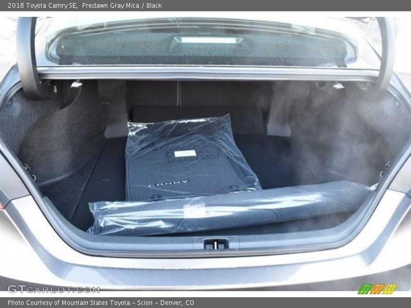 Predawn Gray Mica / Black 2018 Toyota Camry SE