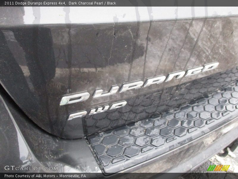 Dark Charcoal Pearl / Black 2011 Dodge Durango Express 4x4
