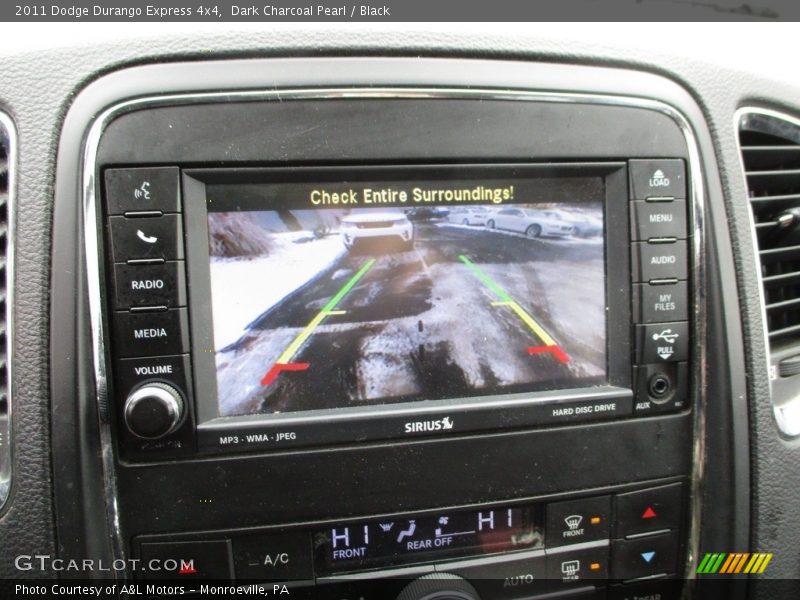 Dark Charcoal Pearl / Black 2011 Dodge Durango Express 4x4