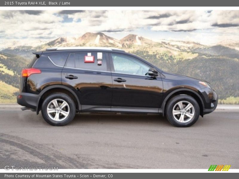 Black / Latte 2015 Toyota RAV4 XLE